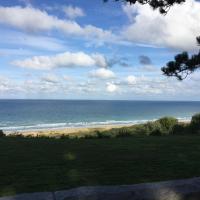 Vue de la plage de Omaha Beach